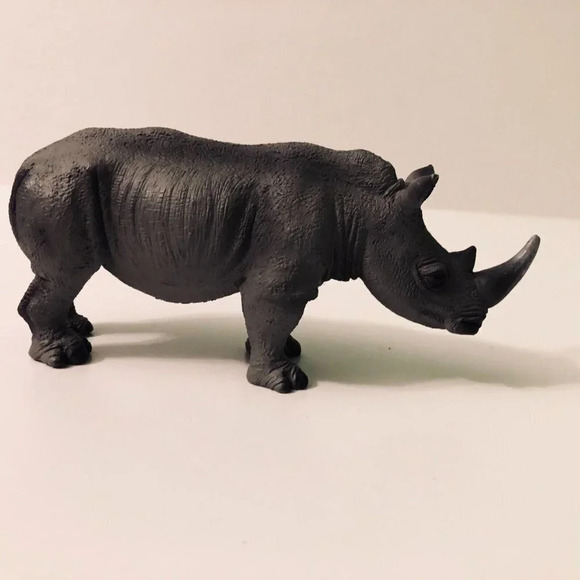 Lot of 3 Assorted Rhino  Rhinoceros Figures Mojo Safari LTD - Picture 7 of 15